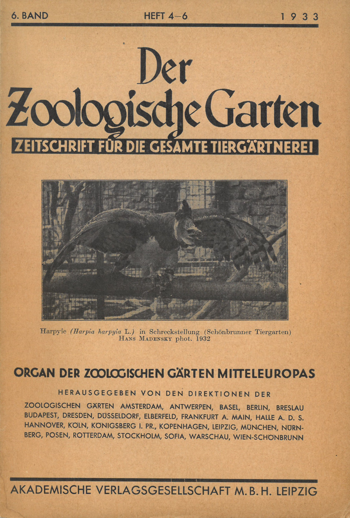 “Der Zoologische Garten”